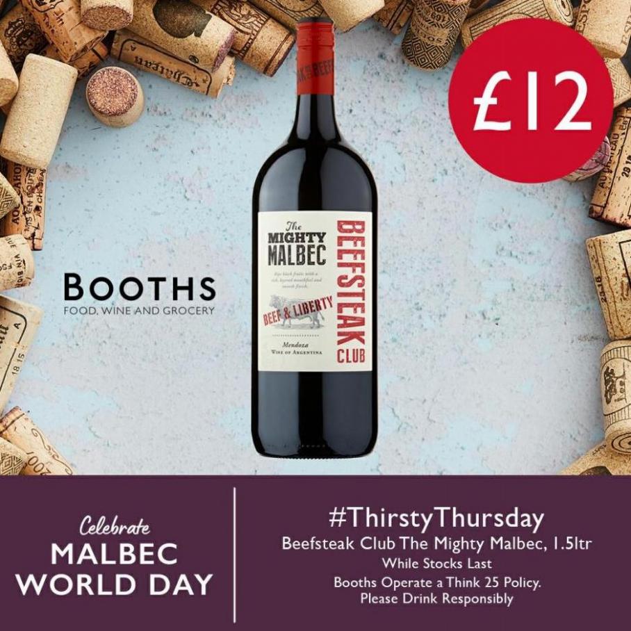 Malbec World Day Offers. Booths (2022-05-10-2022-05-10)