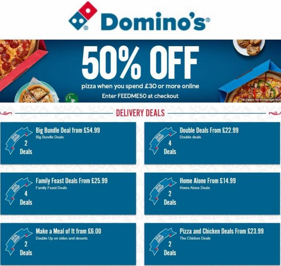 Special Offers. Domino's Pizza (2022-05-03-2022-05-03)