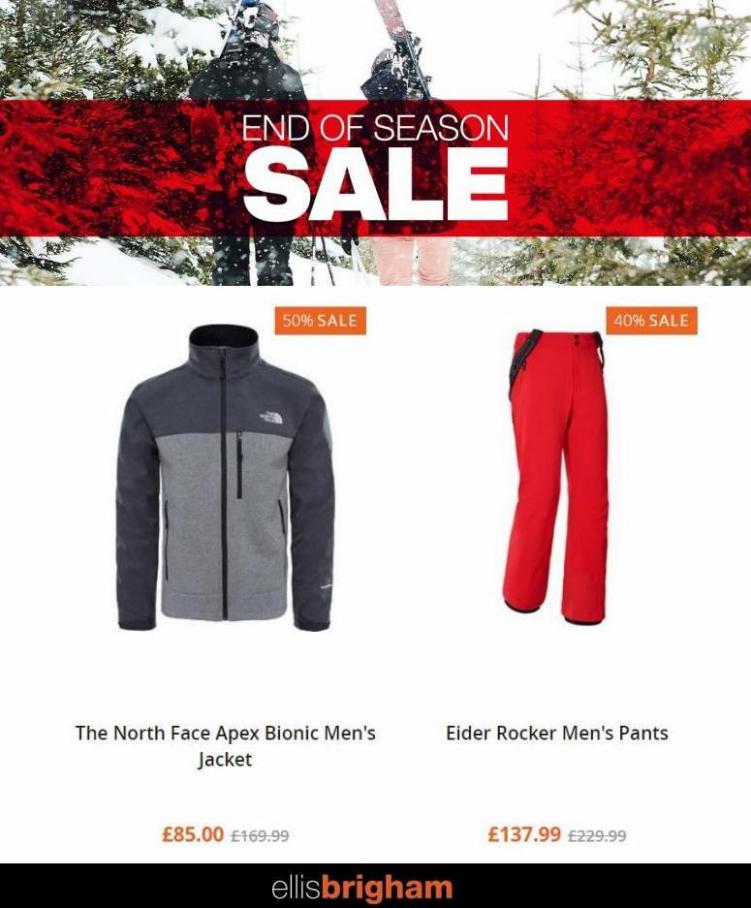 End Of Season Sale. Ellis Brigham (2022-04-04-2022-04-04)
