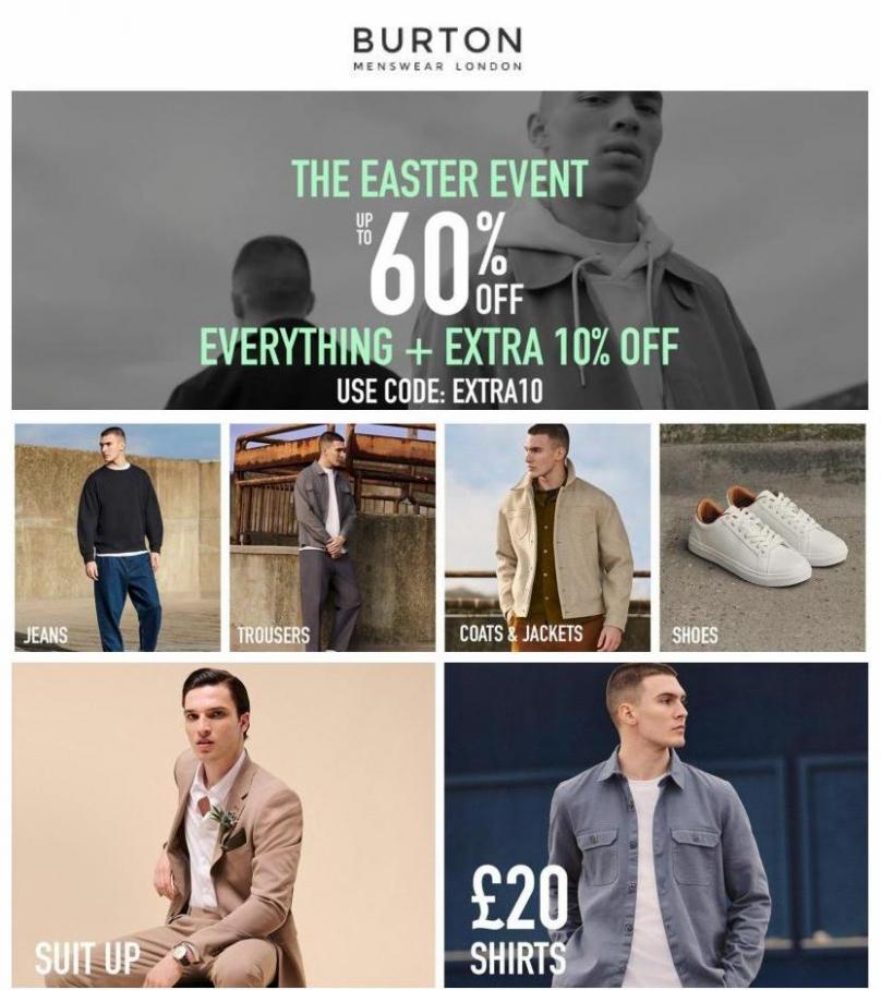 The Easter Event - Up To 60% Off. Burton (2022-04-18-2022-04-18)