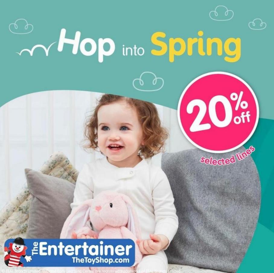 Hop into Spring. The Entertainer (2022-05-15-2022-05-15)