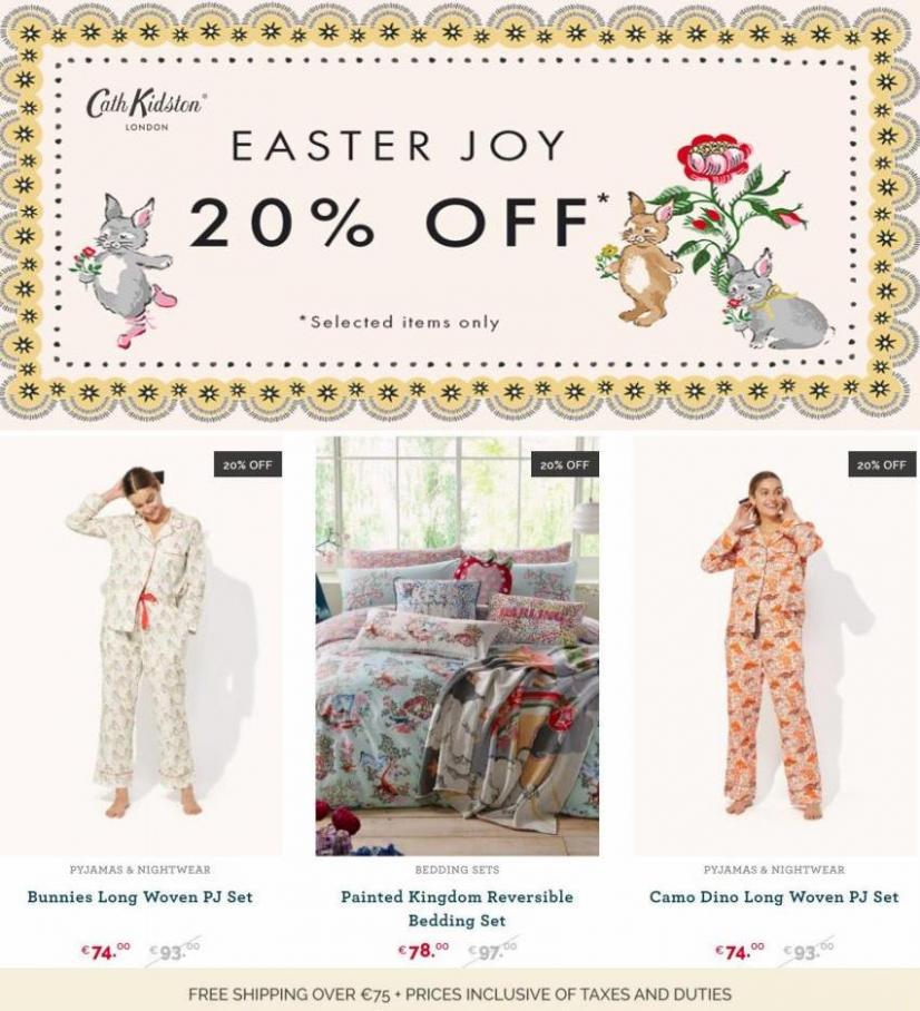 Easter Joy 20% Off. Cath Kidston (2022-04-28-2022-04-28)
