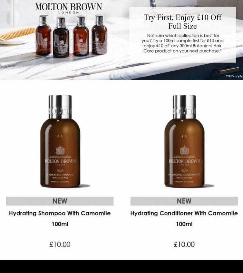 Try First, Enjoy £10 Off Full Size Botanical Hair Care Product. Molton Brown (2022-05-01-2022-05-01)