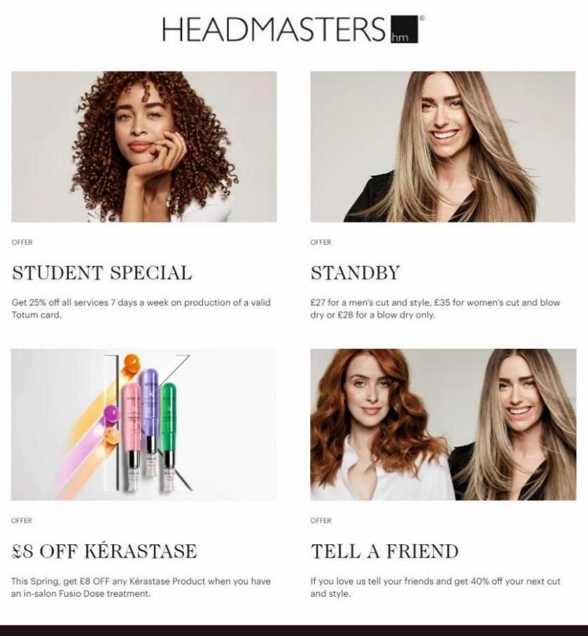 Special Offers. Headmasters (2022-04-17-2022-04-17)