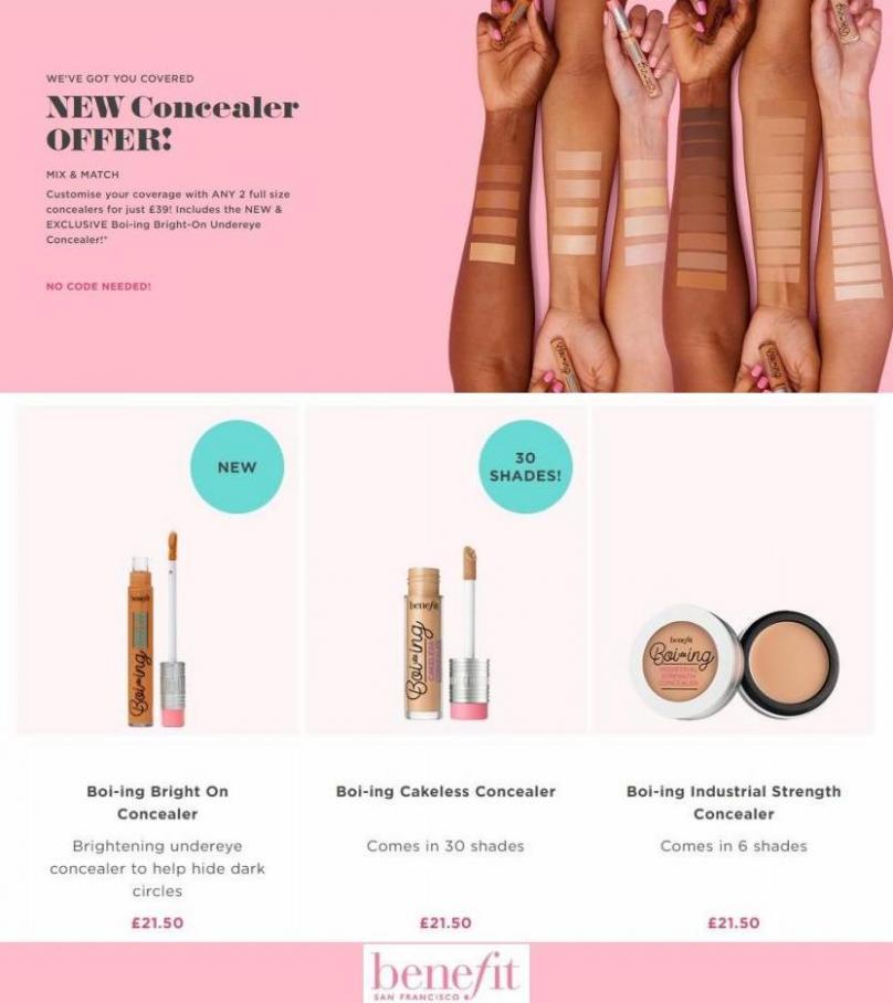 Special Offers. Benefit Cosmetics (2022-04-17-2022-04-17)
