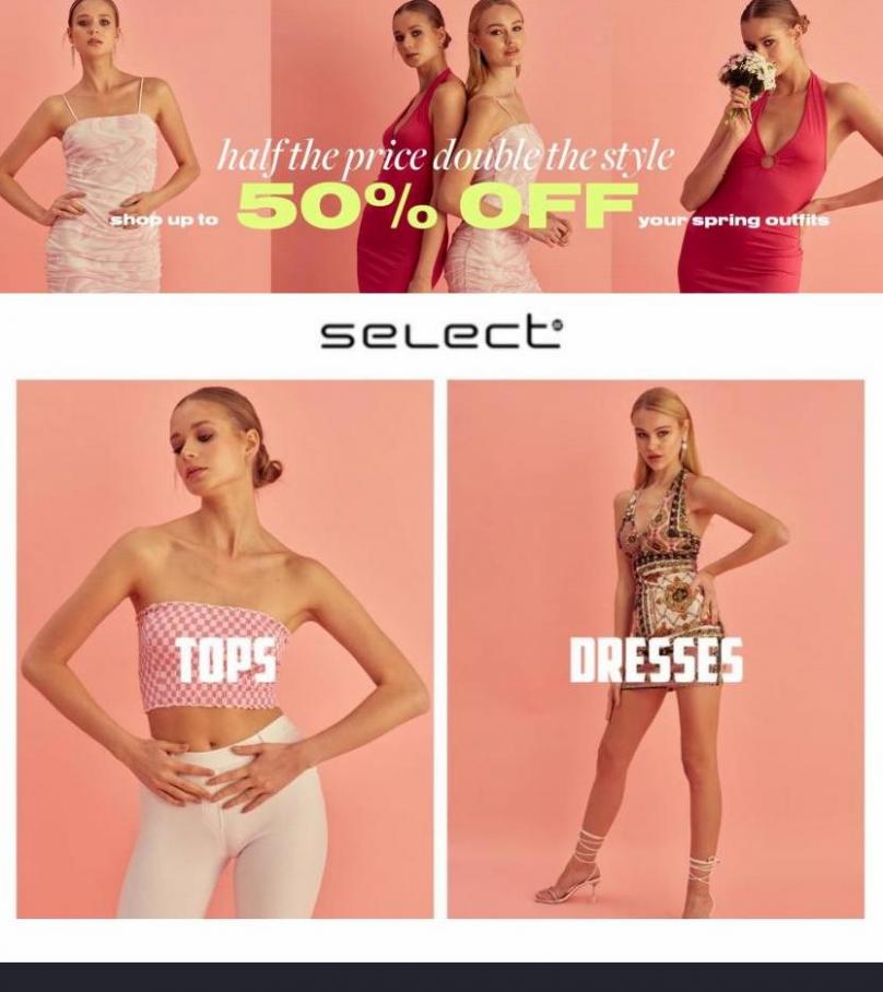 Up To 50% Off Your Spring Outfits. Select (2022-05-05-2022-05-05)