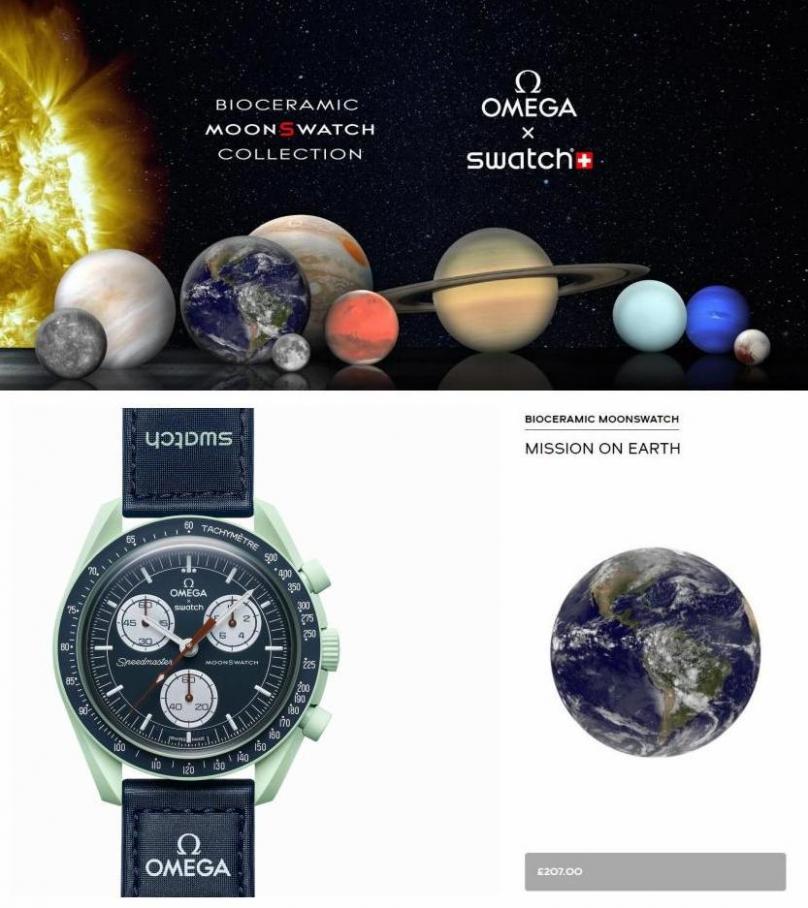 Swatch x Omega Bioceramic MoonSwatch Collection. Swatch (2022-04-10-2022-04-10)
