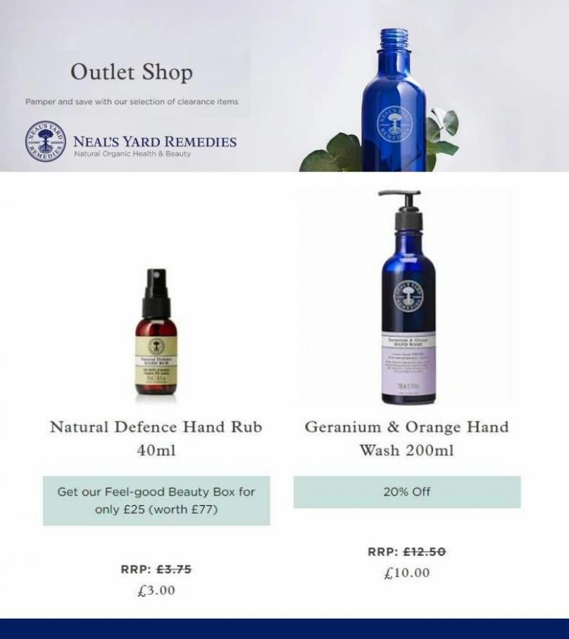 Outlet Shop. Neal's Yard (2022-04-03-2022-04-03)