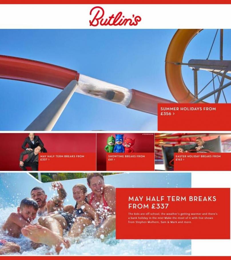 Special Offers. Butlins (2022-05-04-2022-05-04)