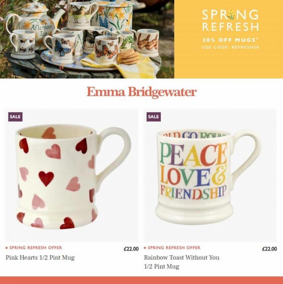 20% Off Mugs. Emma Bridgewater (2022-04-04-2022-04-04)