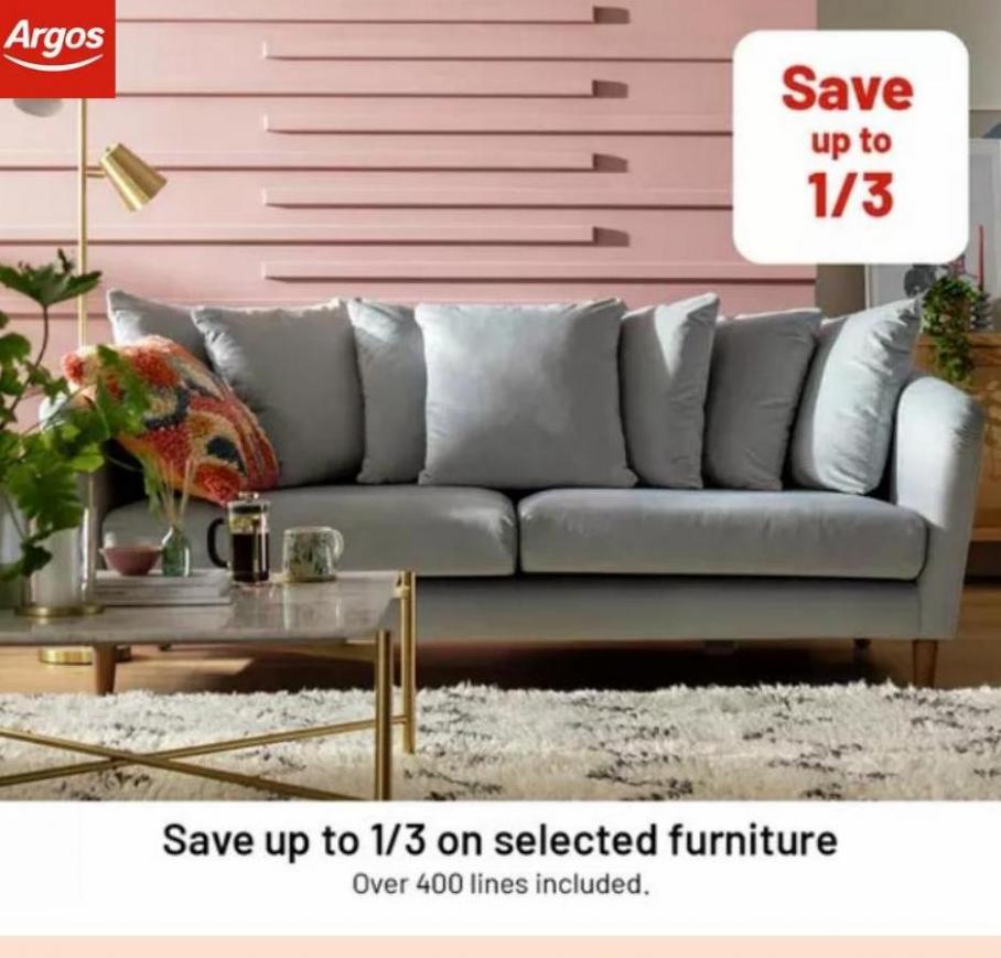 Special Offers On Selected Furniture. Argos (2022-04-10-2022-04-10)