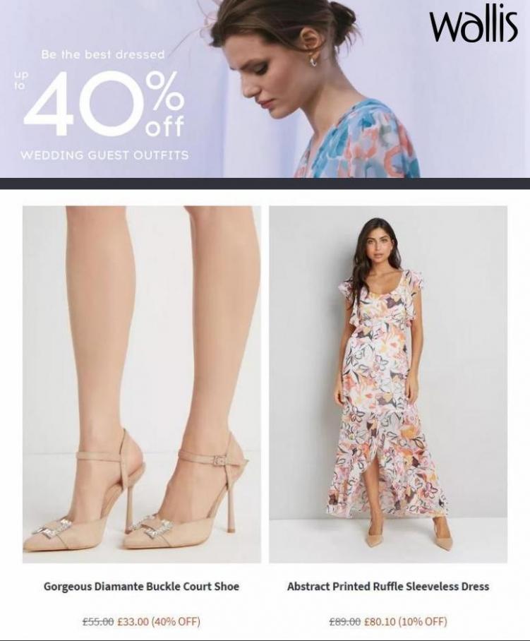 Up to 40% Off Wedding Guest Outfits. Wallis (2022-05-09-2022-05-09)