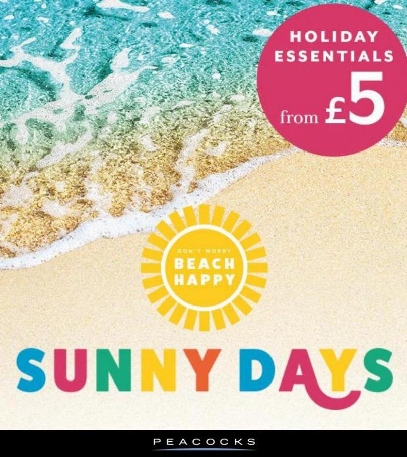 Holiday Essentials From £5. Peacocks (2022-05-16-2022-05-16)