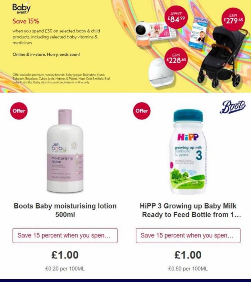 Baby Event - Save 15%. Boots (2022-06-02-2022-06-02)