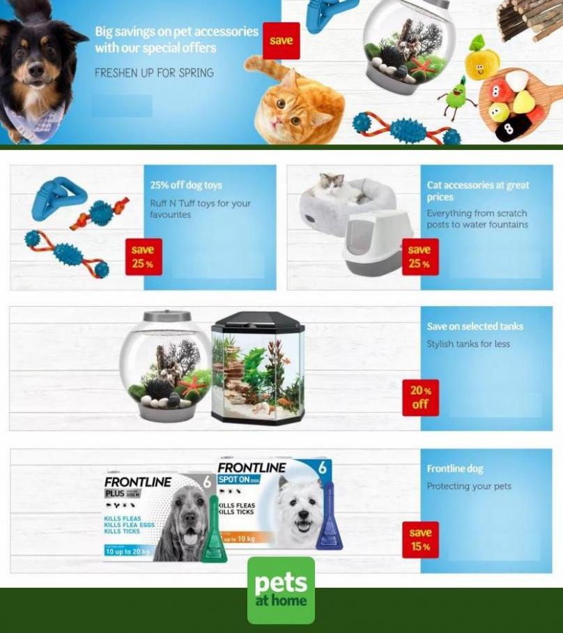 Big Savings On Pet Accessories. Pets at Home (2022-05-09-2022-05-09)