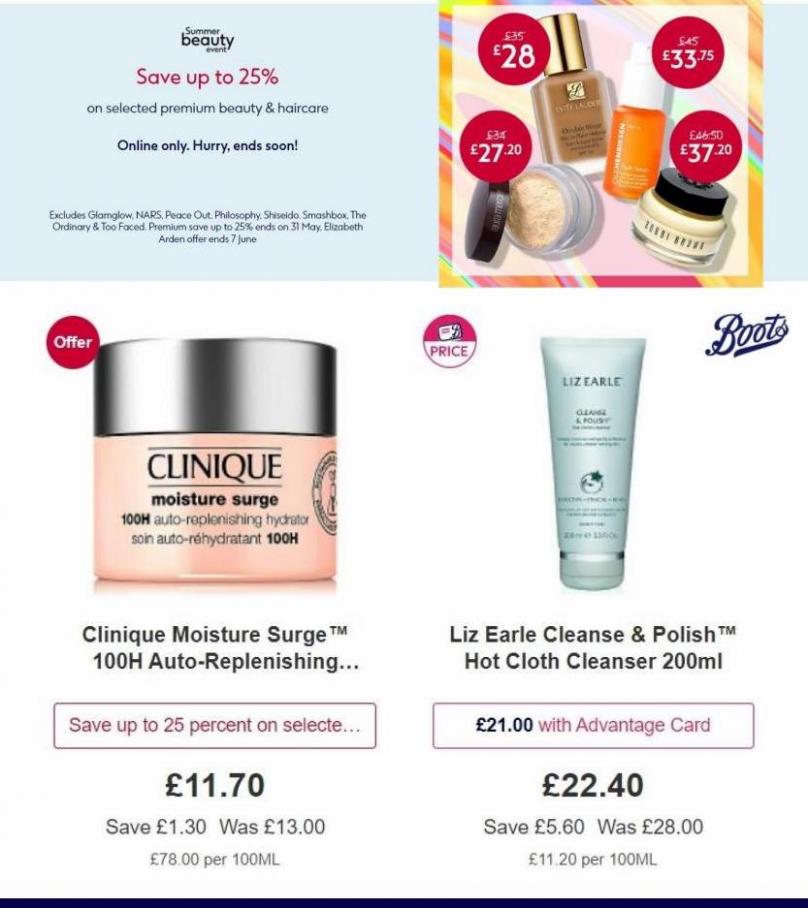 Save up to 25% on selected premium beauty & haircare. Boots (2022-05-31-2022-05-31)