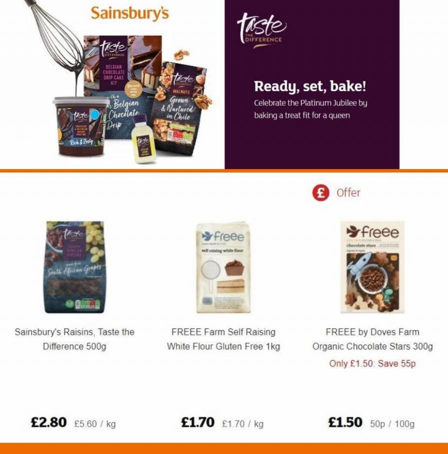 Baking Essentials. Sainsbury's (2022-05-23-2022-05-23)