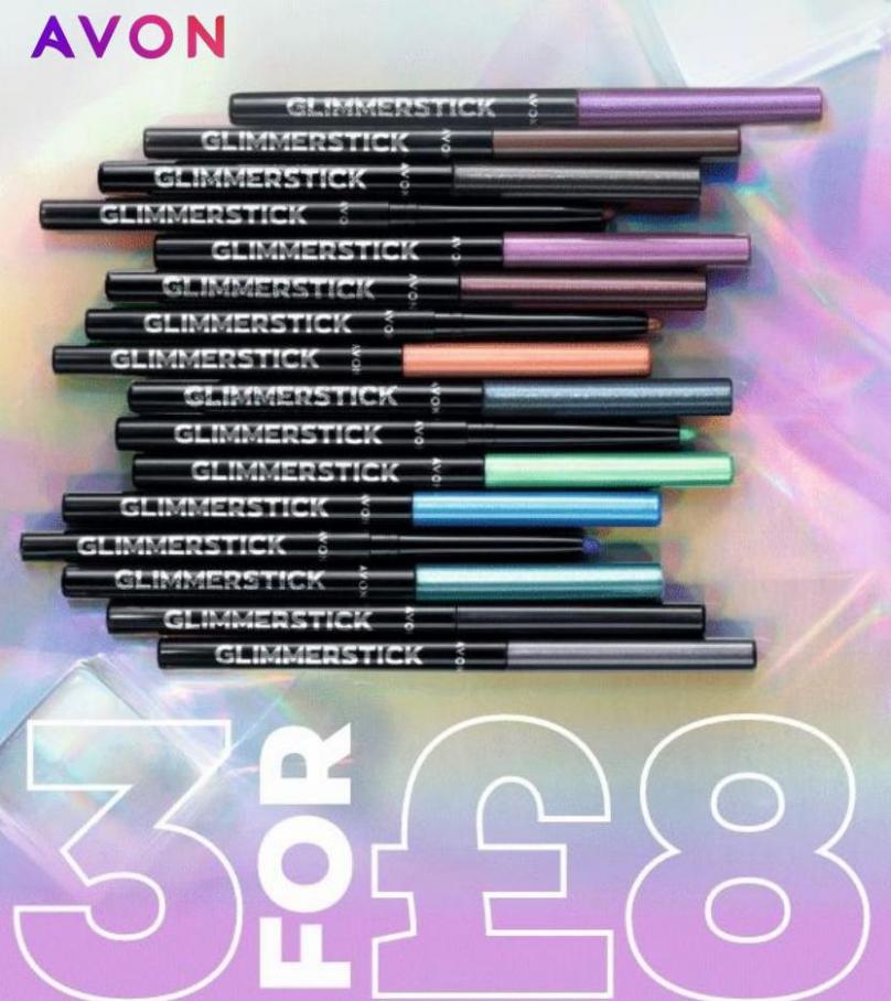 3 for £8 on Glimmerstick Eyeliners. Avon (2022-05-16-2022-05-16)