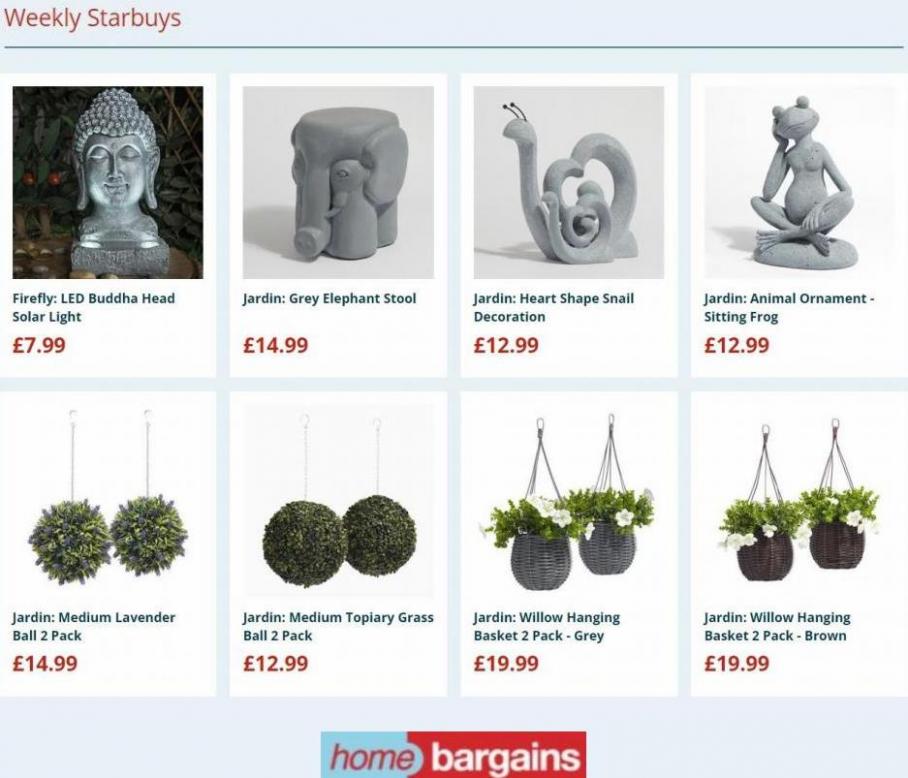 Weekly Starbuys. Home Bargains (2022-05-09-2022-05-09)