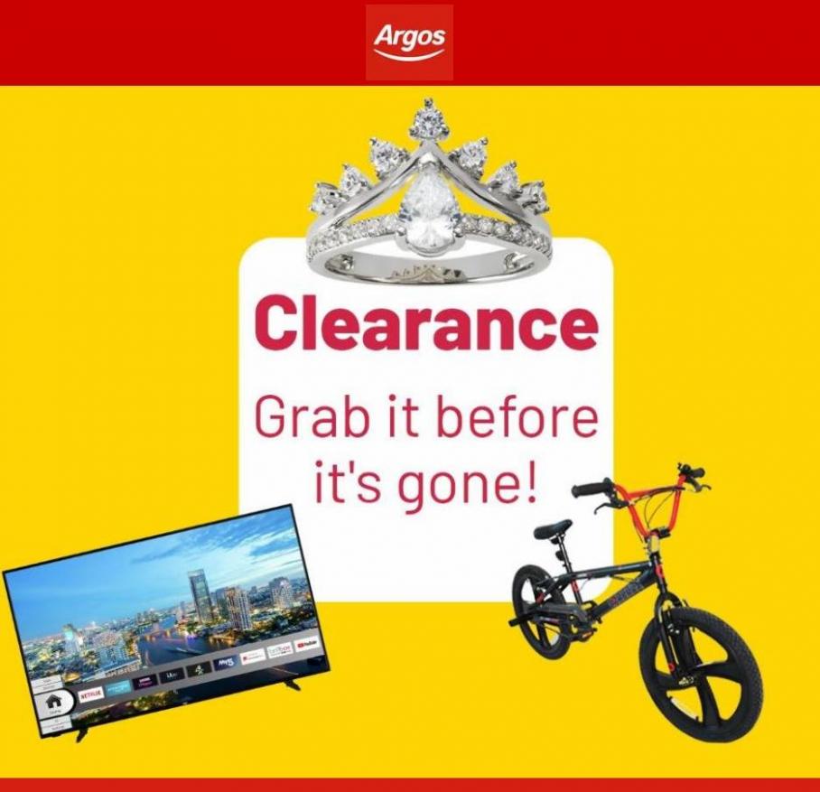 Argos Clearance. Argos (2022-05-23-2022-05-23)