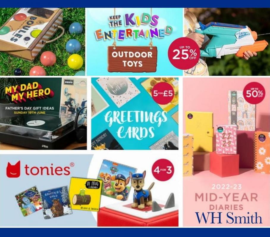 Up To 25% Off Outdoor Toys. WHSmith (2022-06-07-2022-06-07)