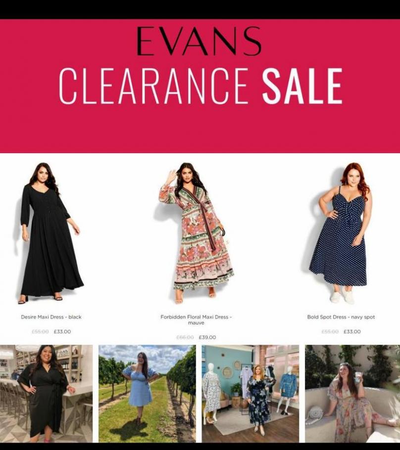 Clearance Sale. Evans (2022-06-29-2022-06-29)
