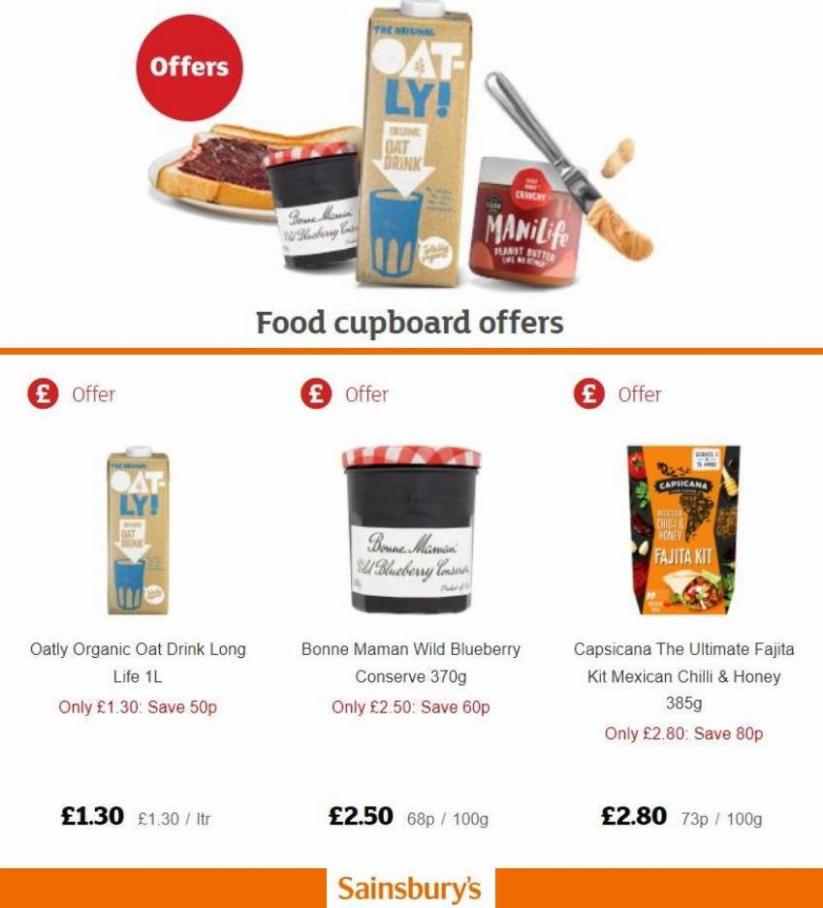 Food Cupboard Offers. Sainsbury's (2022-06-05-2022-06-05)