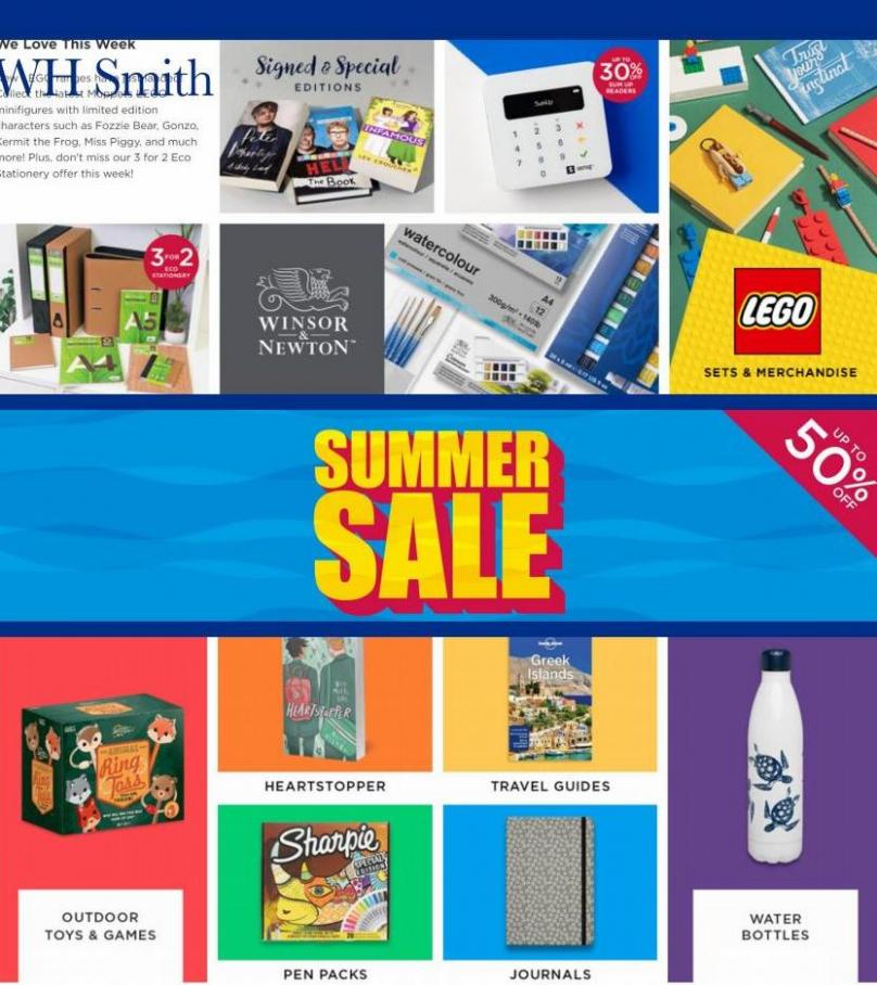 Summer Sale up to -50% off. WHSmith (2022-06-29-2022-06-29)