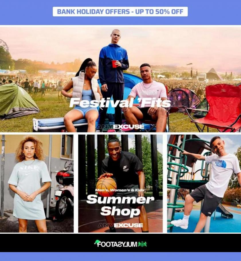 Bank Holiday Offers - Up To 50% Off. Footasylum (2022-06-08-2022-06-08)