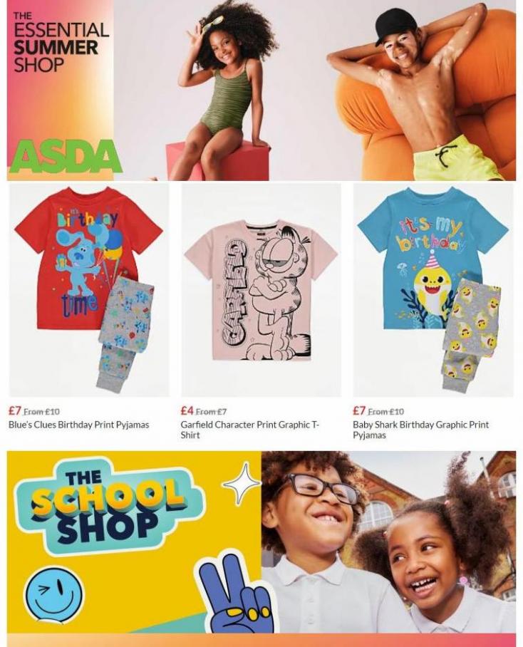 The Essential Summer Shop for Kids. Asda (2022-06-29-2022-06-29)