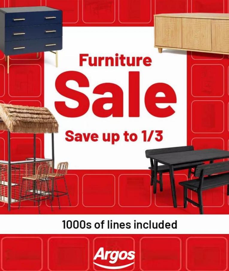 Furniture Sale. Argos (2022-06-25-2022-06-25)