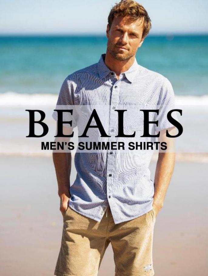 Men’s Summer Shirts. Beales (2022-09-10-2022-09-10)