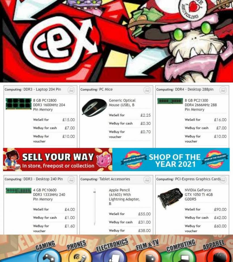 Electronic Offers. CeX (2022-07-07-2022-07-07)