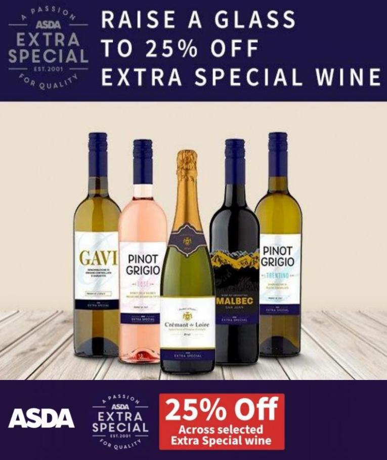25% Off Extra Special Wine. Asda (2022-08-03-2022-08-03)