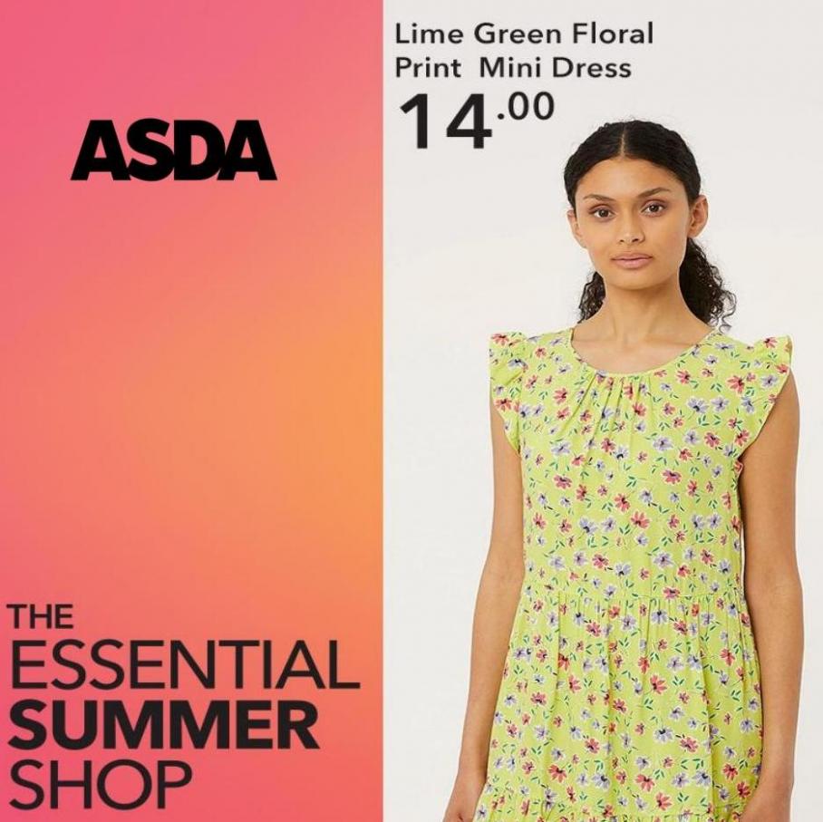 The Essential Summer Shop. Asda (2022-07-30-2022-07-30)