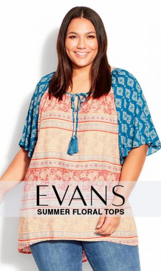 Summer Floral Tops. Evans (2022-09-18-2022-09-18)