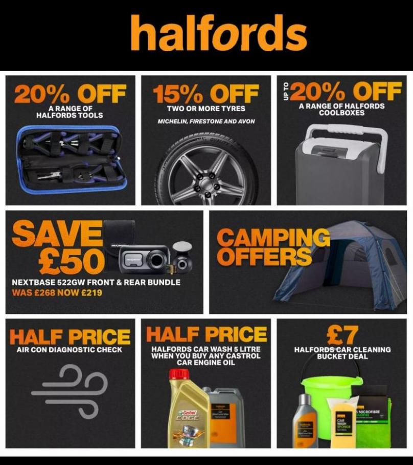 Deals & Offers. Halfords (2022-07-25-2022-07-25)