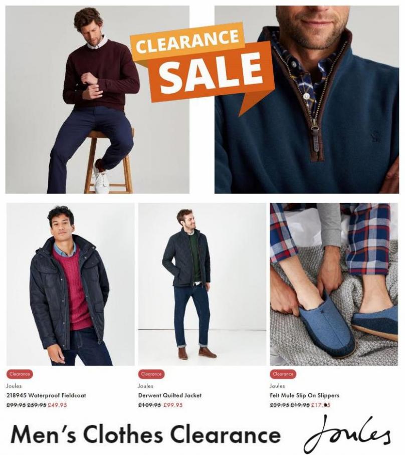 Clearance Men’s Clothes. Joules (2022-07-21-2022-07-21)