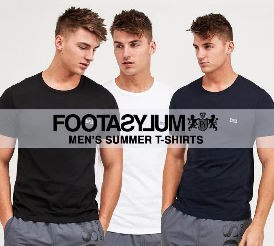 Men’s Summer T-Shirts. Footasylum (2022-09-18-2022-09-18)