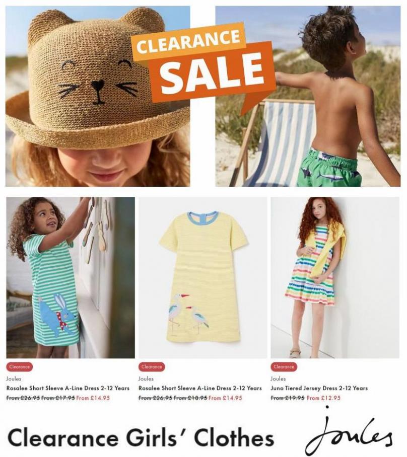 Clearance Girl’s Clothes. Joules (2022-07-21-2022-07-21)