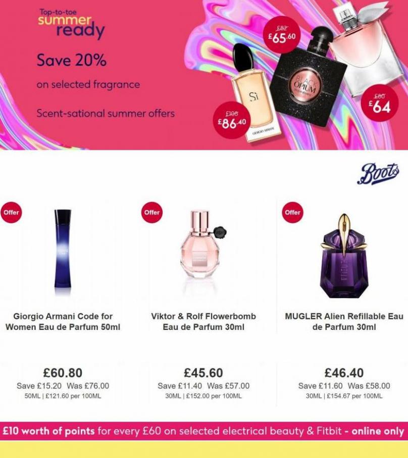 Save 20% on selected fragrance. Boots (2022-07-11-2022-07-11)