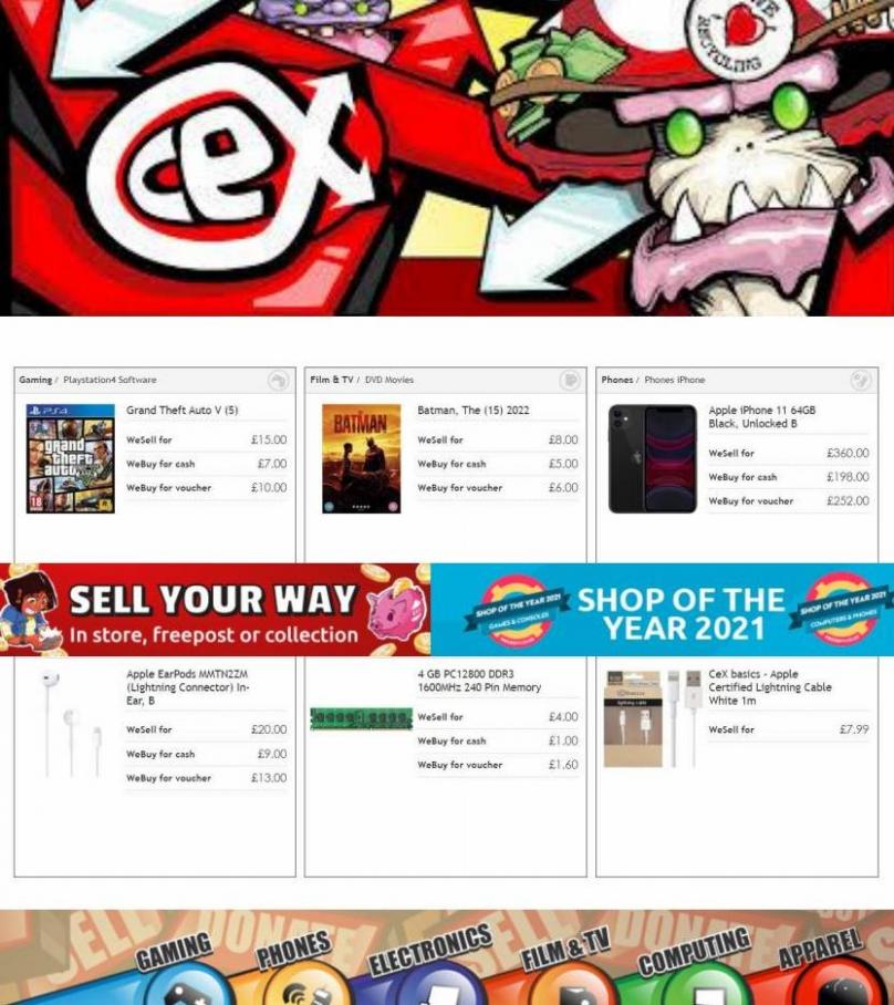 Electronic Offers. CeX (2022-07-25-2022-07-25)