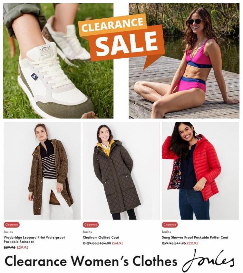 Clearance Women’s Clothes. Joules (2022-07-21-2022-07-21)