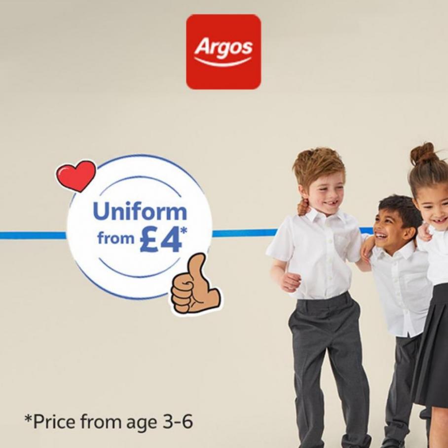 School uniform sorted from £4!. Argos (2022-08-25-2022-08-25)