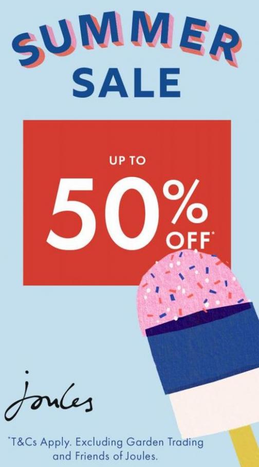 SUMMER SALE 50% OFF. Joules (2022-08-17-2022-08-17)