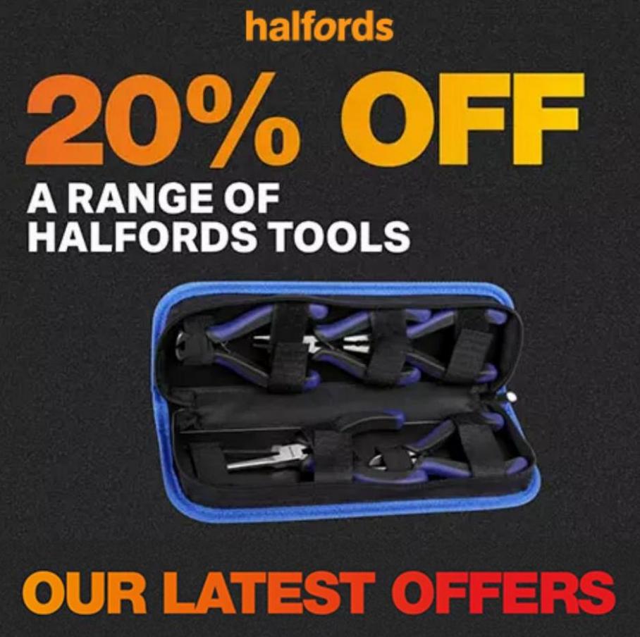 Latest Offers. Halfords (2022-10-09-2022-10-09)