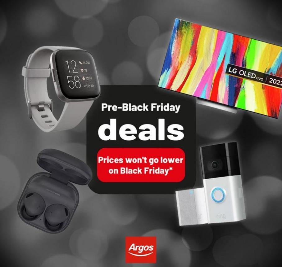 Pre-Black Friday deals. Argos (2022-11-20-2022-11-20)
