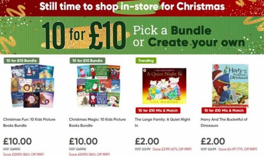 10 for £10 Kids Picture Books. The Works (2022-12-31-2022-12-31)
