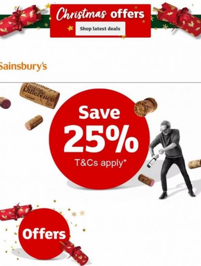 Save 20%. Sainsbury's (2022-12-09-2022-12-09)