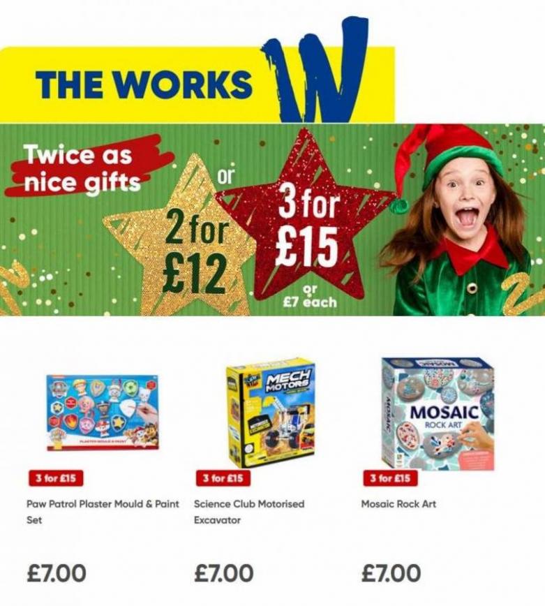 3 for £15 Deals. The Works (2022-12-19-2022-12-19)